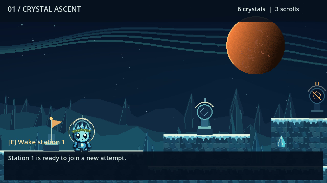 Actual gameplay capture from the first chapter.