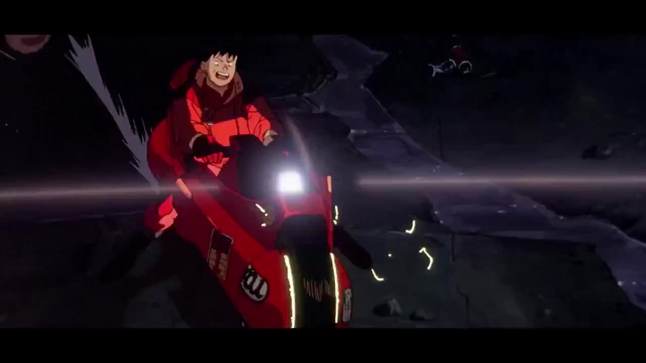 A frame from the launch edit; existing anime material with the campaign treatment.